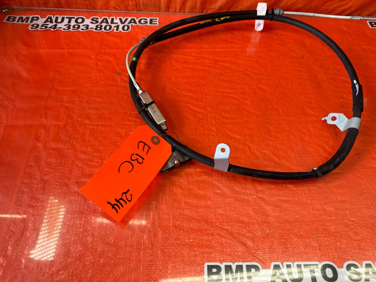 2009 09 LEXUS ES350   EMERGENCY BRAKE CABLE PEDAL ATTACHED   OEM FACTORY #2445