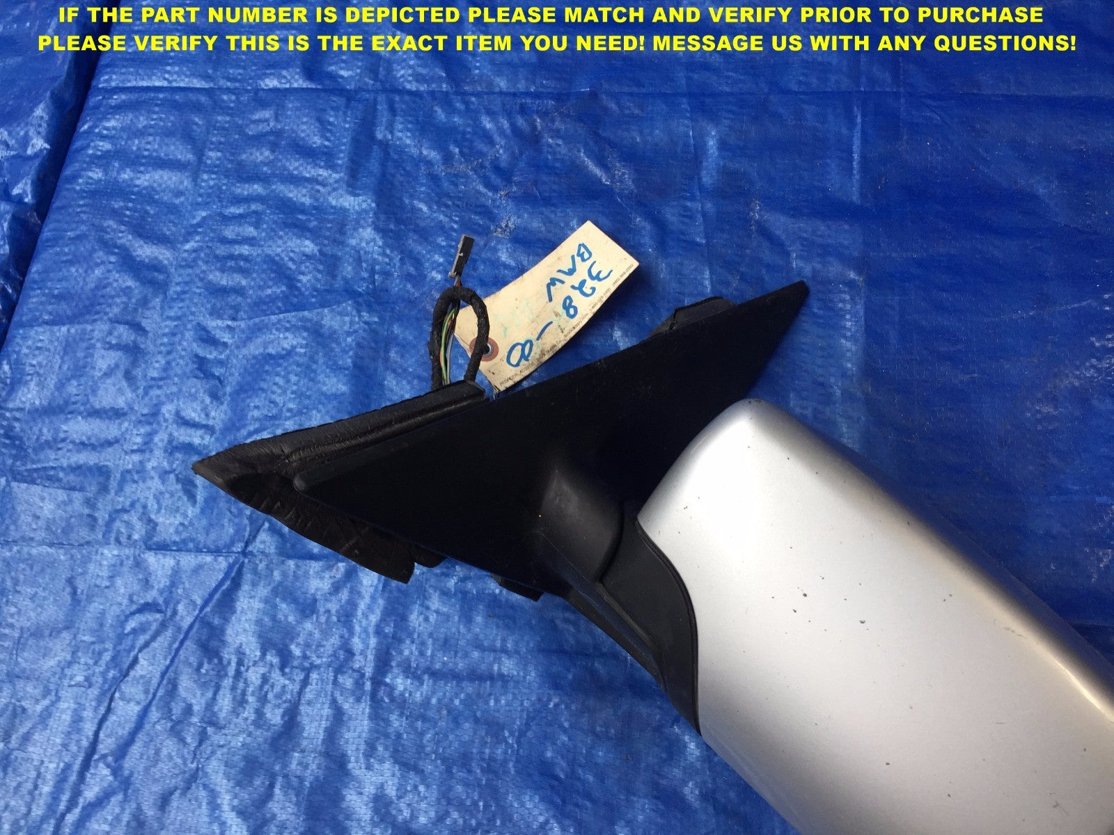 OEM 2000 2001 BMW 325I 328I 330I SEDAN DRIVER LEFT SIDE VIEW MIRROR 15