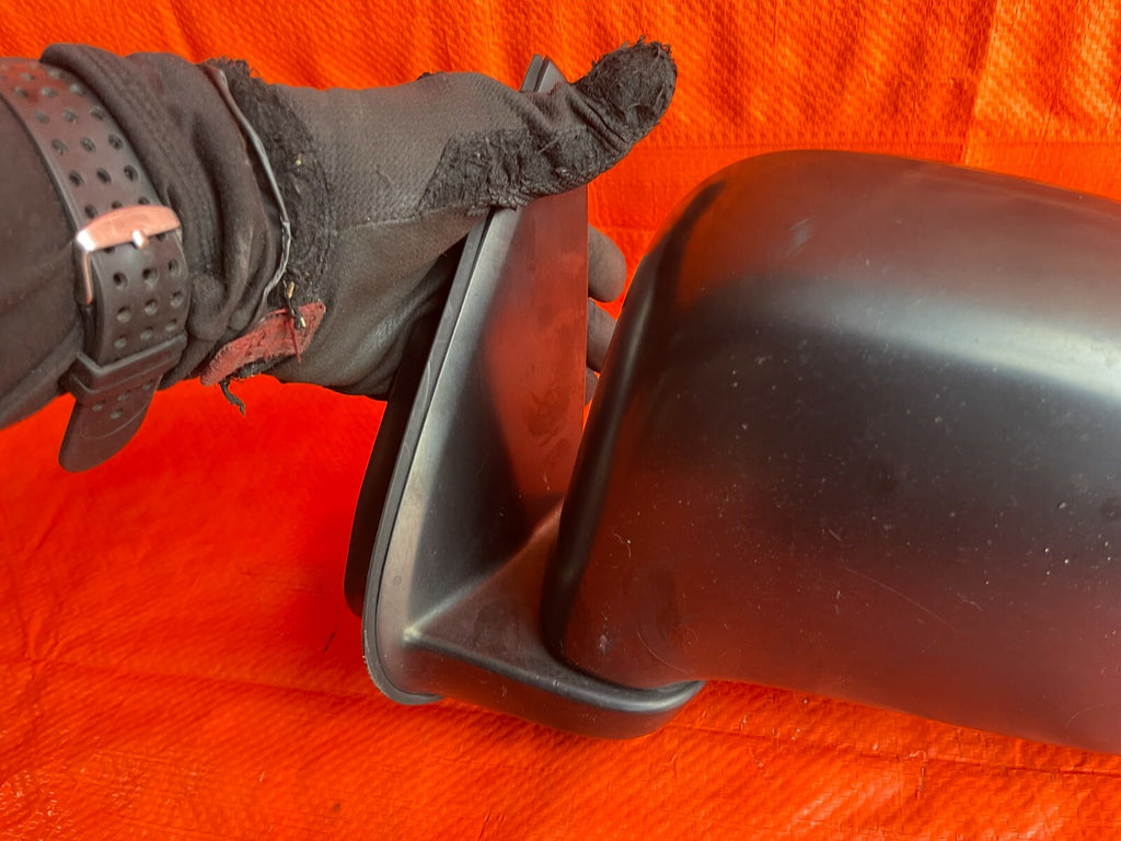 97 01 HONDA CR V DRIVER LEFT FRONT   EXTERIOR   SIDE VIEW MIRROR BLACK   OEM OE7