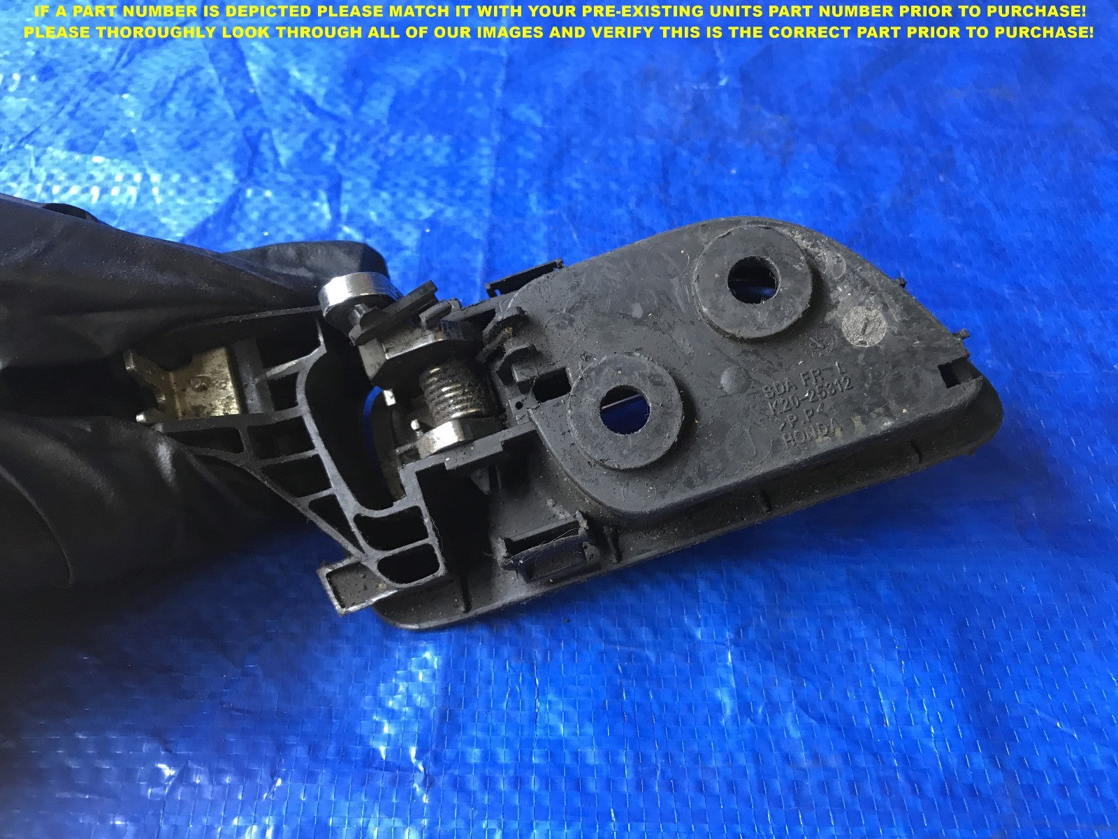 OEM 2003 2004 2005 HONDA ACCORD DRIVER LEFT REAR INTERIOR DOOR HANDLE   1