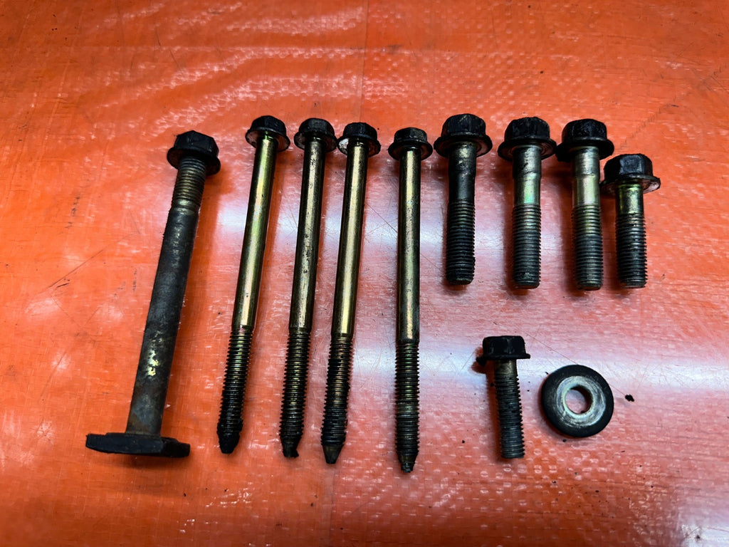 92-95 HONDA CIVIC 1.5L 1.6L AC COMPRESSOR ALTERNATOR PS PUMP BOLTS OEM #3484