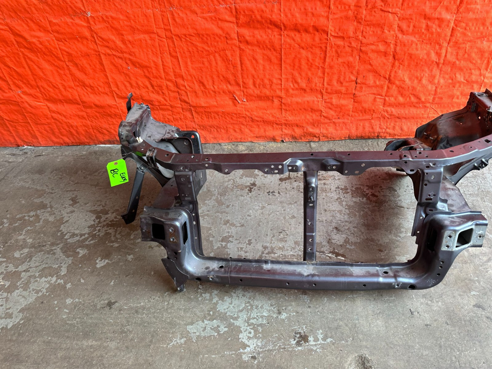 03 06 LANCER EVOLUTION VIII 8 EVO IX 9   RADIATOR SUPPORT CUT FRONT BULKHEAD OEM10