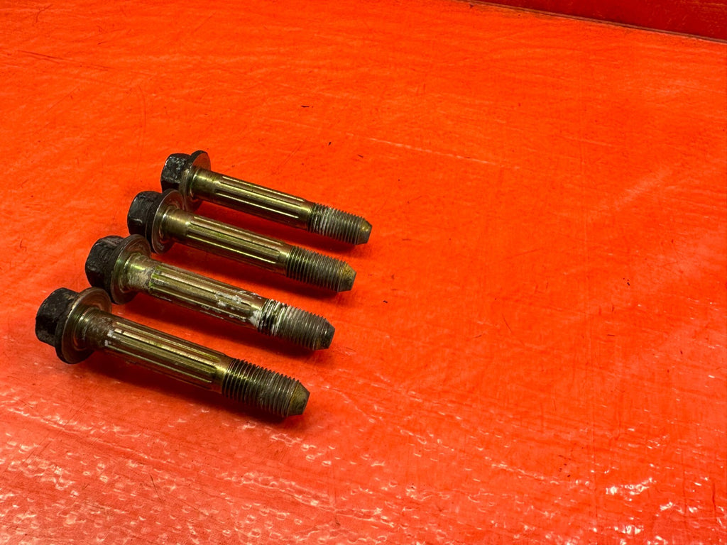 00 09 HONDA S2000   LEFT & RIGHT FRONT UPPER CONTROL ARM BOLTS HARDWARE OEM 2255