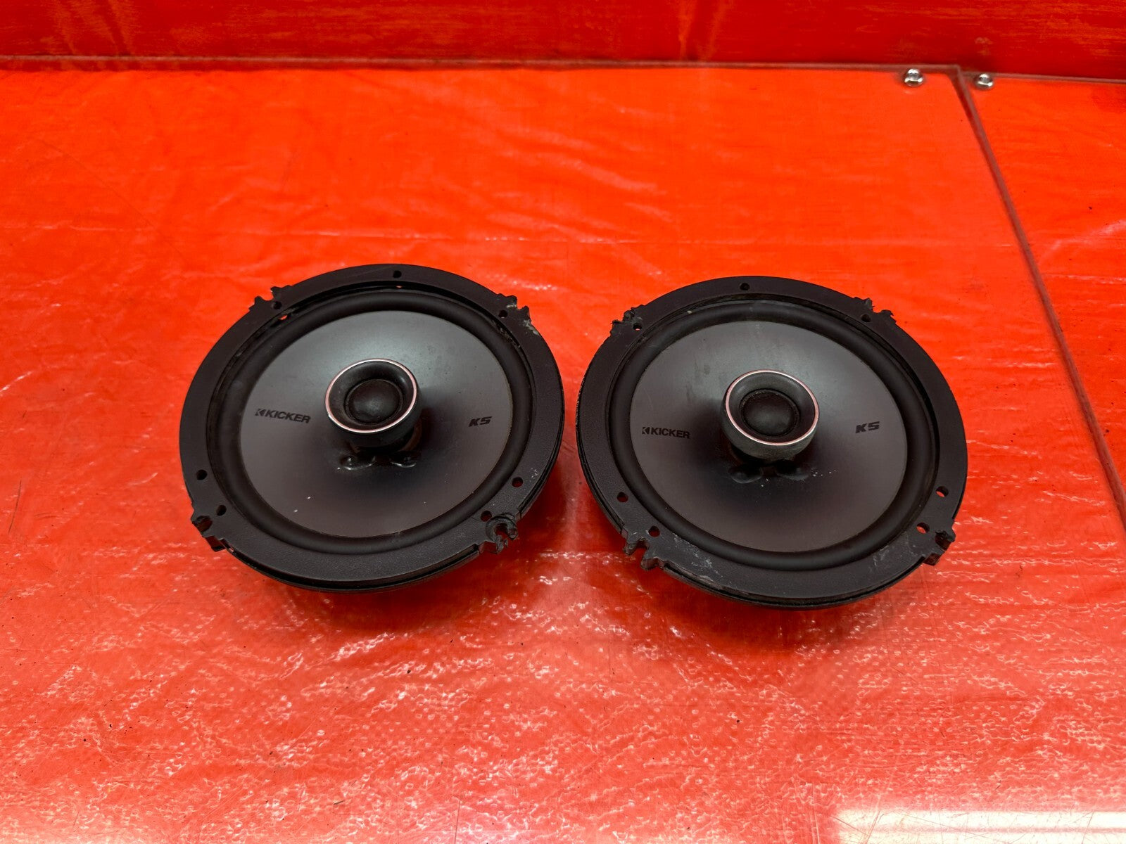 KICKER KCS65 SPEAKER   ISPEAKER PAIR SET OF TWO   USED   #1860