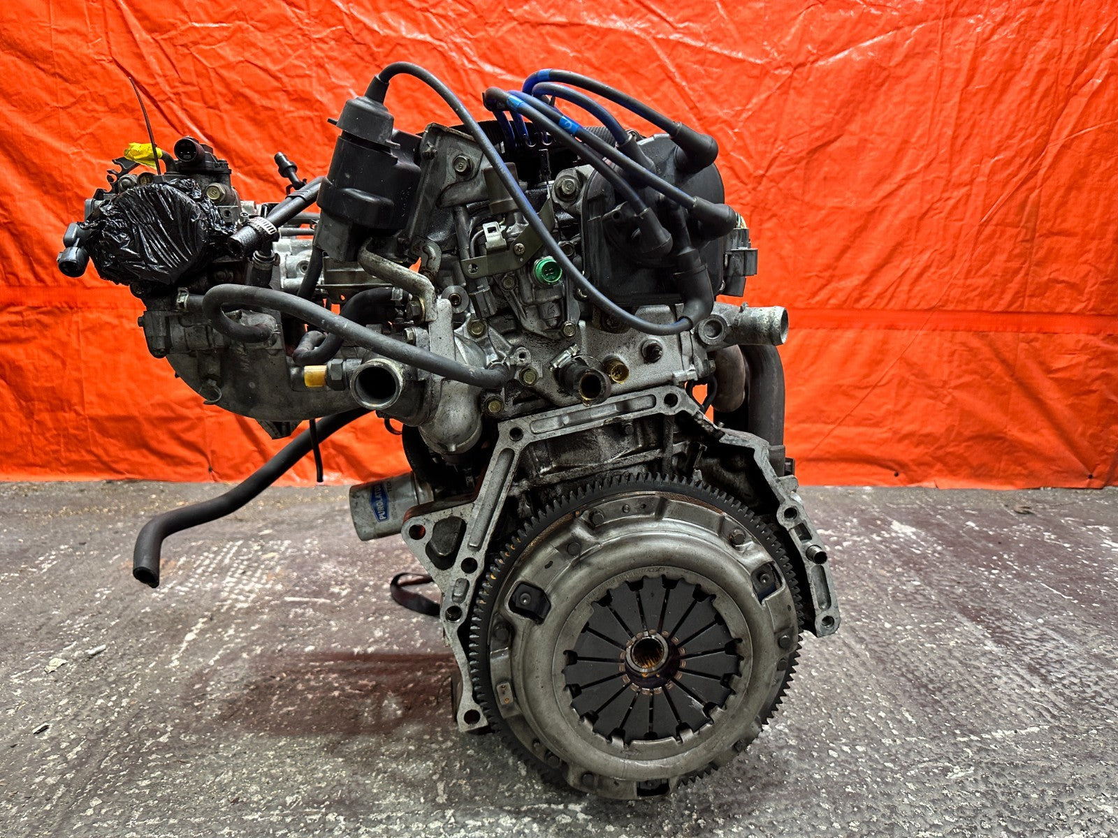 97 01 HONDA PRELUDE 2.2L H22A4 NON SH ENGINE MOTOR LONG BLOCK ASSEMBLY OEM #DNP112