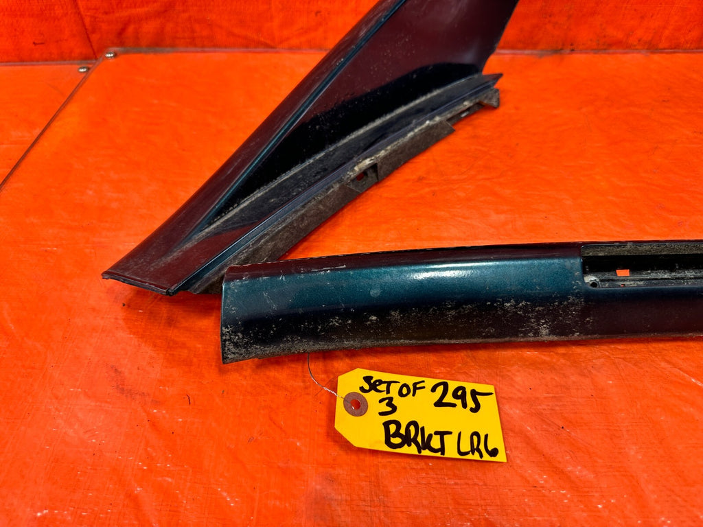 93 97 HONDA DEL SOL REAR TARGA TOP PILLAR MOLDING TRIM LEFT RIGHT CENTER OEM 2951