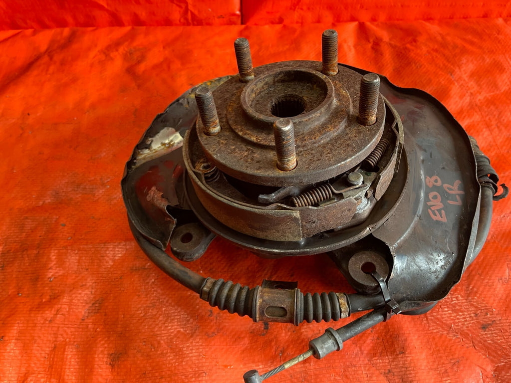 MITSUBISHI LANCER EVOLUTION EVO 8 VIII DRIVER LEFT REAR SPINDLE KNUCLE HUB OEM  6