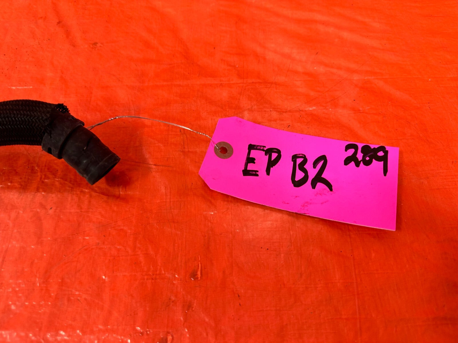 16 20 INFINITI Q50 Q60   RED SPORT 400   COOLANT PUMP HOSE W/ TEMPERATURE SENSOR4
