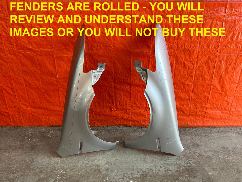 04 08 ACURA TL   LEFT AND RIGHT FENDERS   ROLLED   MIAMI LOCAL PICK UP ONLY! OEM0