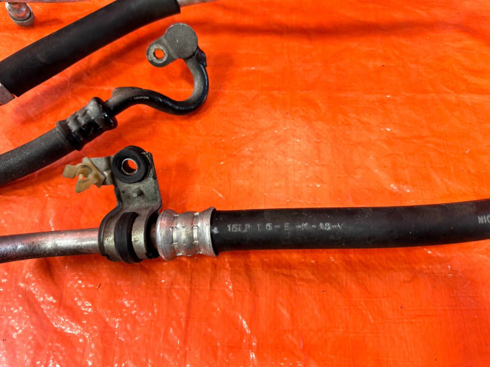07 11 HONDA CIVIC SI   AC LINE SET LINES PIPES HOSES COMPLETE   OEM FACTORY #2867