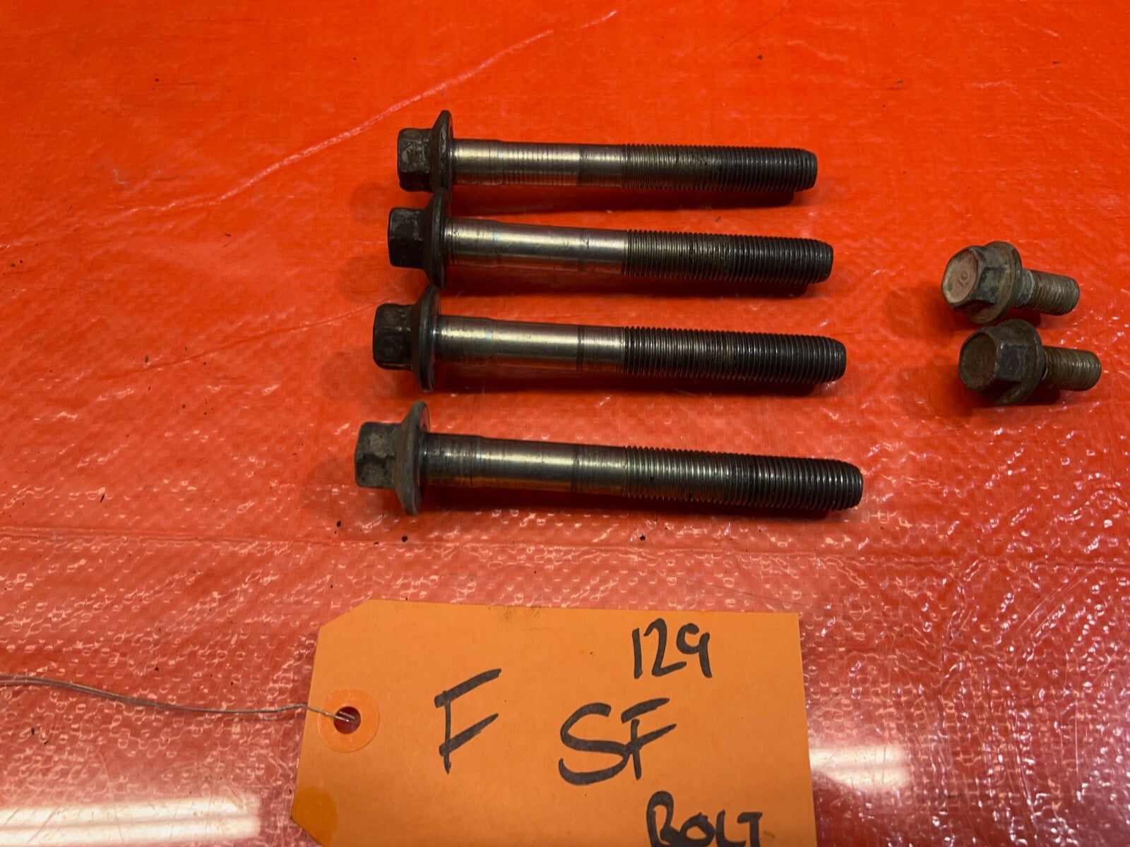 06 11 HONDA CIVIC SI K20Z3 FRONT SUB K FRAME CROSS MEMBER BOLT SET BOLTS OEM 2044