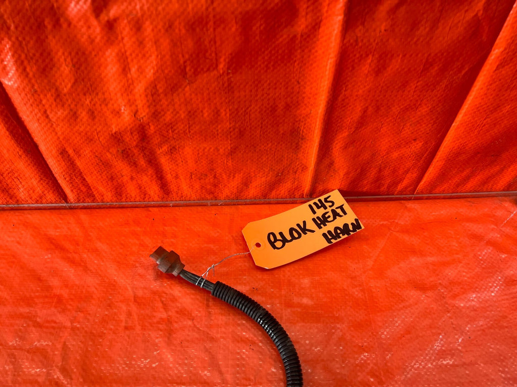 2000 ACURA 1.6 EL   ENGINE BLOCK HEATER   WIRING HARNESS WIRE LOOM   OEM #1453
