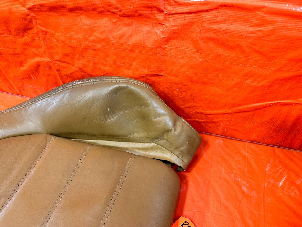1993 93 MAZDA MX 5 MIATA   PASSENGER RIGHT FRONT UPPER SEAT SKIN WRAP COVER 2675