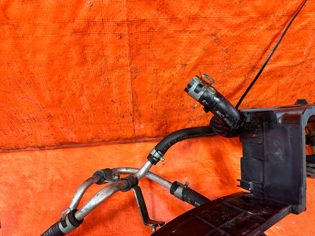 08 15 INFINITI G37 COUPE ALL POWER STEERING LINES W/ COOLER & PRESSURE LINE 32811