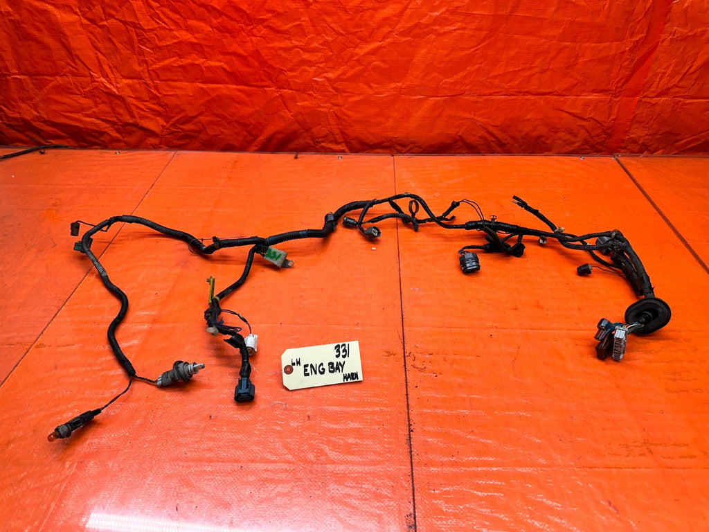 1996 2001 ACURA INTEGRA LH DRIVER ENGINE BAY WIRE HARNESS FUSE BOX #3310