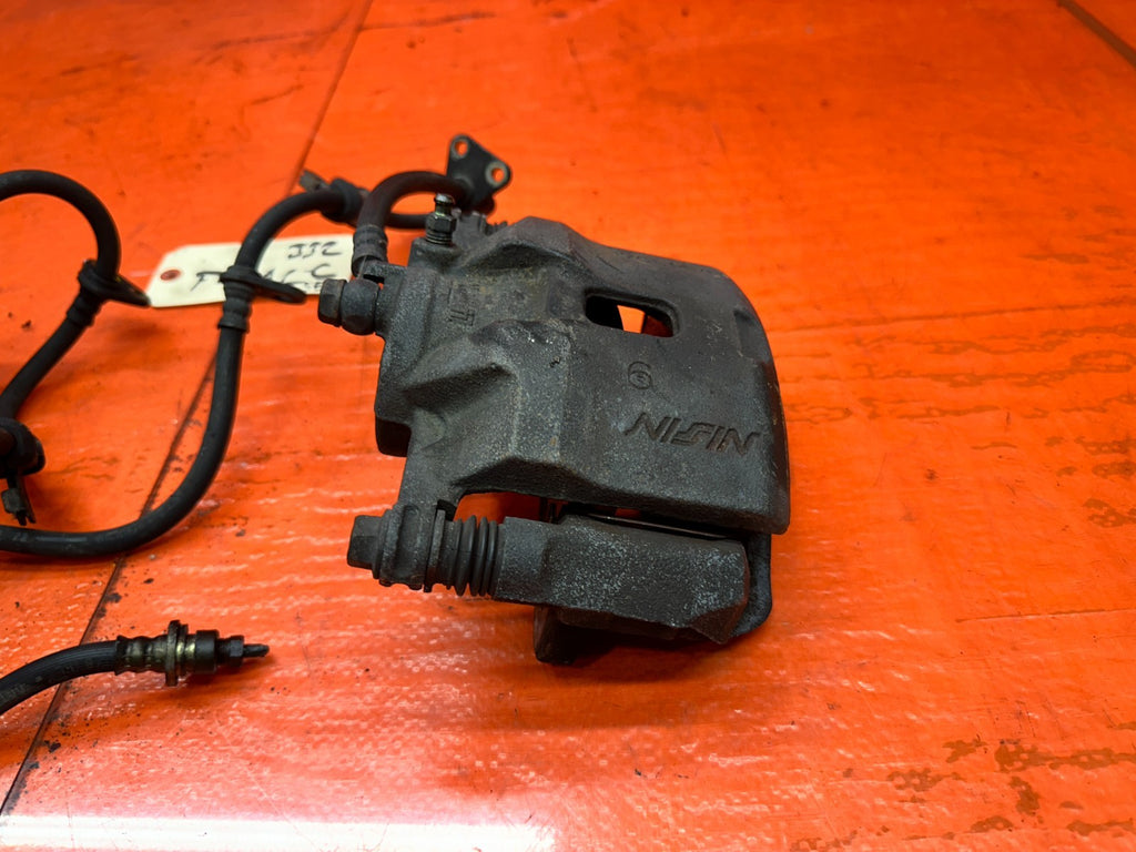 92 96 HONDA PRELUDE FRONT BRAKE CALIPERS PAIR LEFT RIGHT OEM #3324