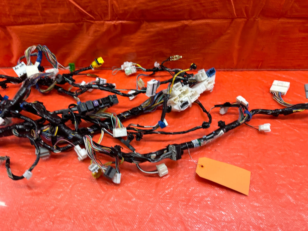 2013 LANCER EVOLUTION X EVO 10 MR DASHBOARD DASH PANEL CLUSTER WIRE HARNESS #2067