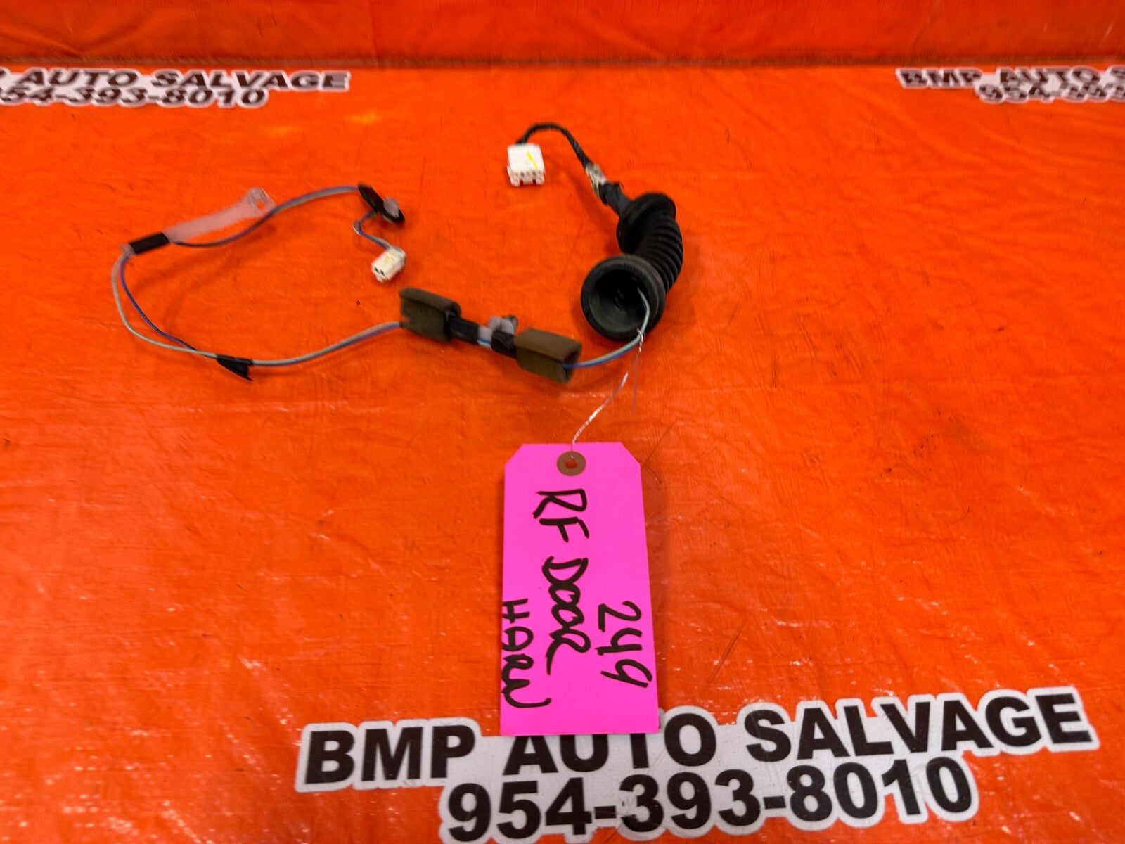 1996 96 TOYOTA TACOMA   NON POWER   MANUAL WINDOW   PASSENGER RIGHT DOOR HARNESS4