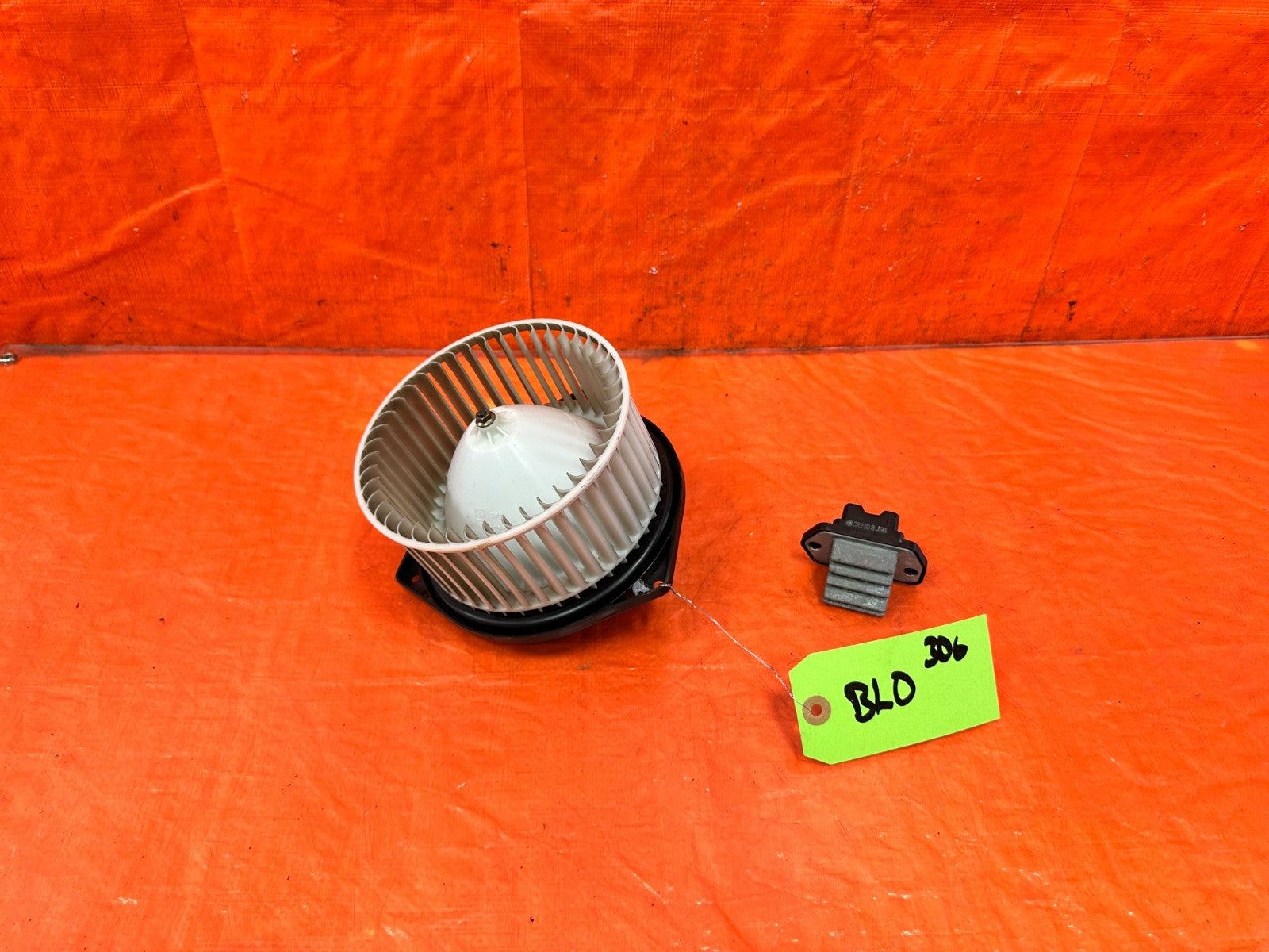 02 05 HONDA CIVIC SI EP3 HATCHBACK   AC BLOWER MOTOR W/ RESISTOR MODULE OEM #3060