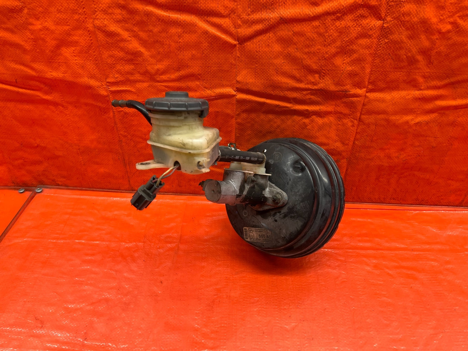 02 05 HONDA CIVIC SI EP3 HATCHBACK   BRAKE BOOSTER & MASTER CYLINDER OEM #1760
