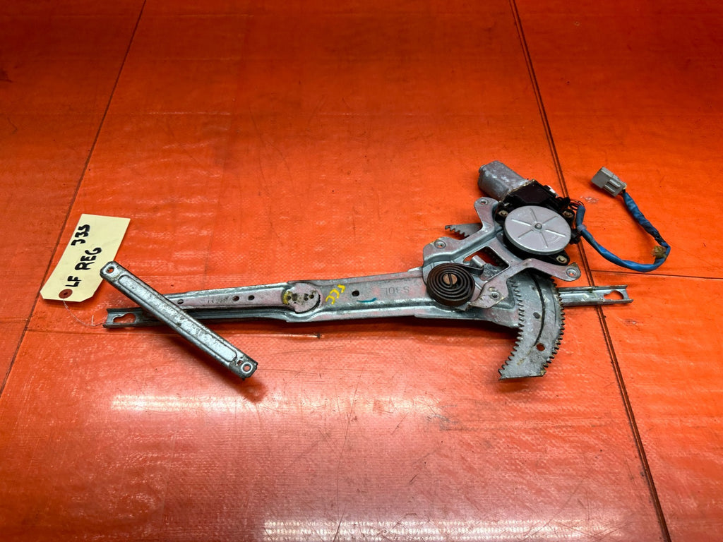 97 01 HONDA PRELUDE 2.2L DRIVER LEFT POWER WINDOW REGULATOR WITH MOTOR OEM #3357