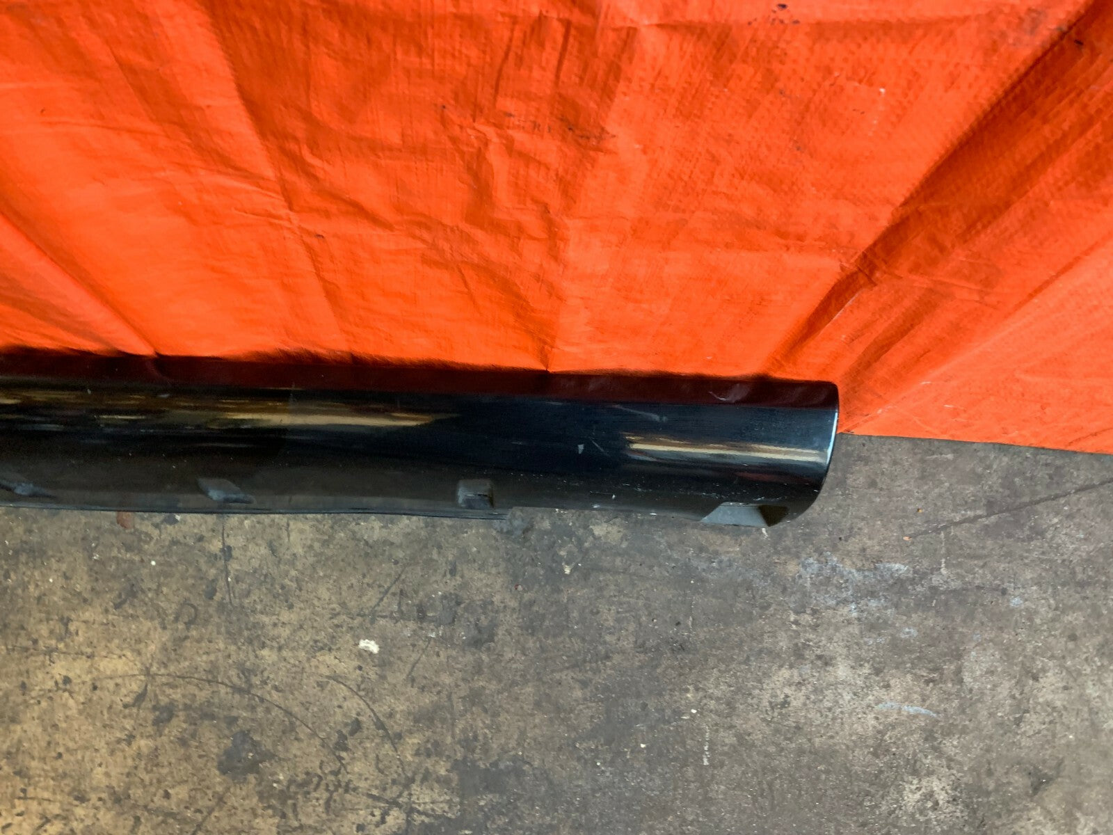 OEM 1994 94 HONDA DEL SOL   DRIVER LEFT SIDE SKIRT ROCKER PANEL   BLACK COLOR3