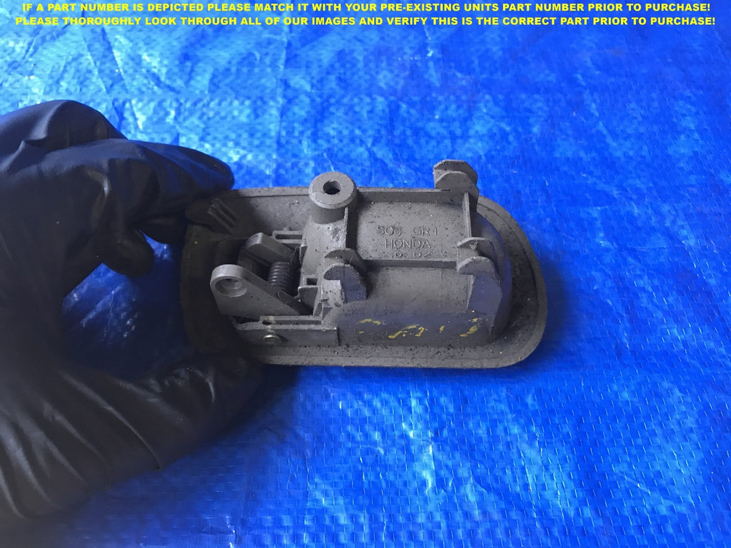 OEM 1996 1998 HONDA CIVIC SEDAN PASSENGER RIGHT REAR INTERIOR DOOR HANDLE   2