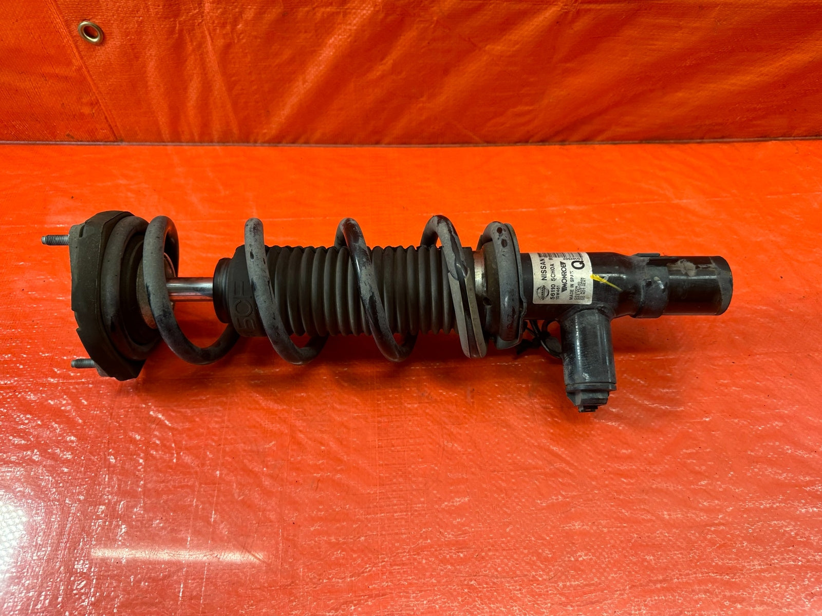 16 20 INFINITI Q50 RED SPORT 400 AWD RIGHT FRONT SHOCK AND SORING STRUT OEM #2150