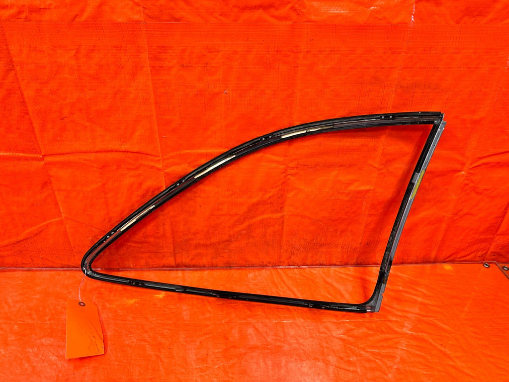 92 00 LEXUS SC300   DRIVER LEFT REAR QUARTER GLASS TRIM   OEM FACTORY #27610