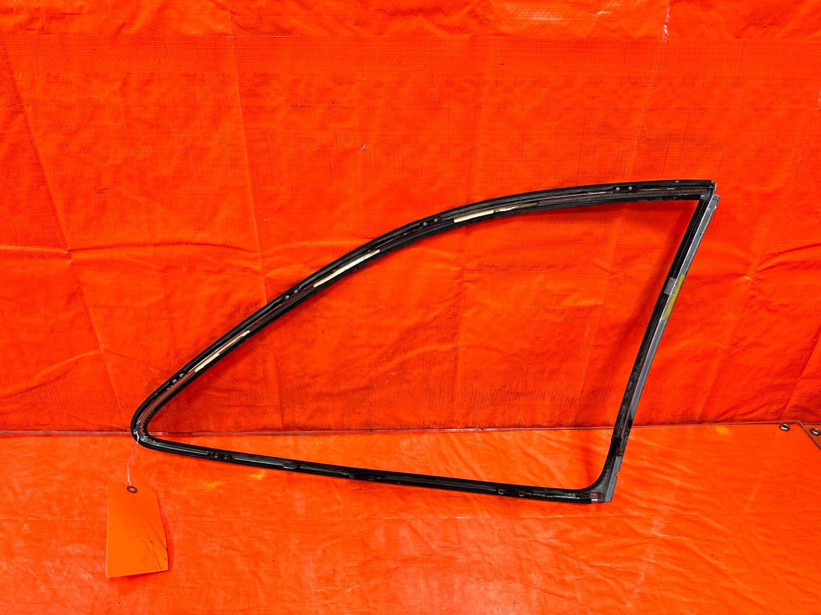 92 00 LEXUS SC300   DRIVER LEFT REAR QUARTER GLASS TRIM   OEM FACTORY #27610