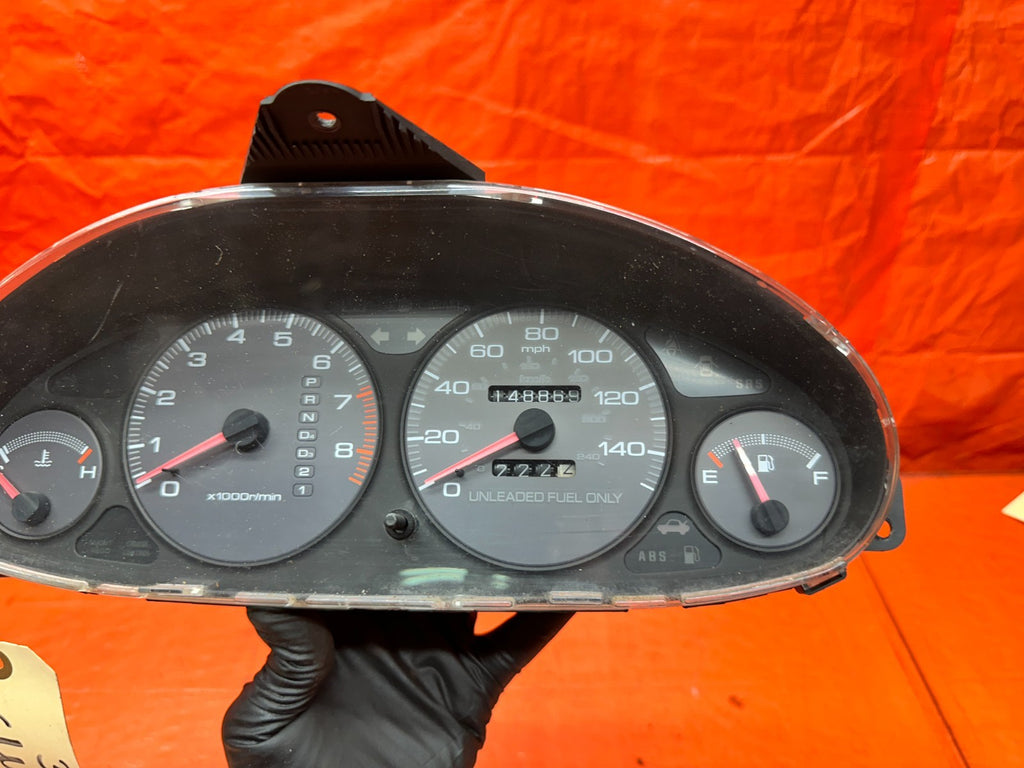 94-01 ACURA INTEGRA AUTOMATIC INSTRUMENT GAUGE CLUSTER SPEEDOMETER OEM #3406