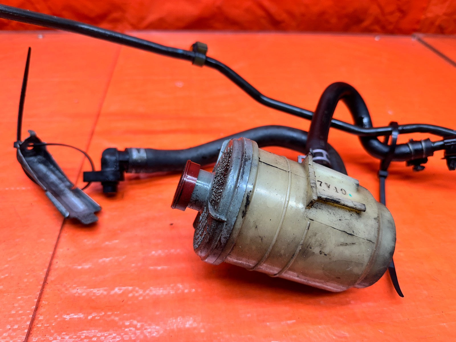 04 08 ACURA TSX 2.4L STEERING RACK TO PUMP RETURN LINES N TANK OEM #3308