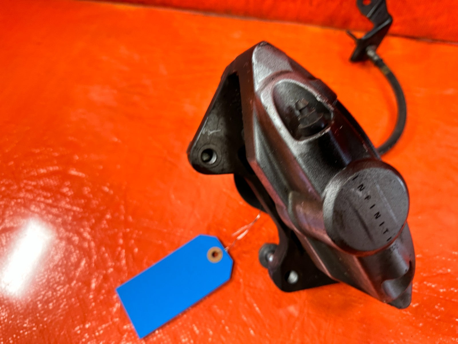 08 15 G37 Q60 14 23 Q50 SPORT   AKEBONO   DRIVER LEFT REAR CALIPER OEM 3204