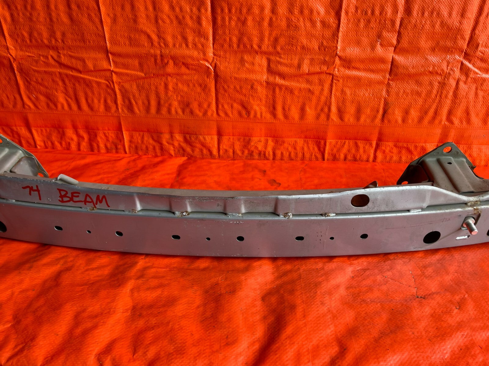 REAR CRASH BEAM REINFORCEMENT RE BAR 11 14 SUBARU IMPREZA WRX STi SEDAN OEM #747