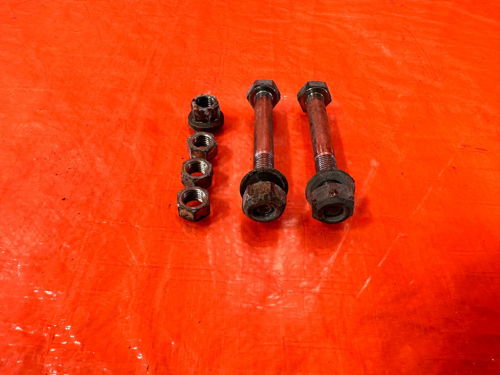 88 91 HONDA CRX   REAR SHOCK STRUT BOLTS NUTS HARDWARE   OEM #2771