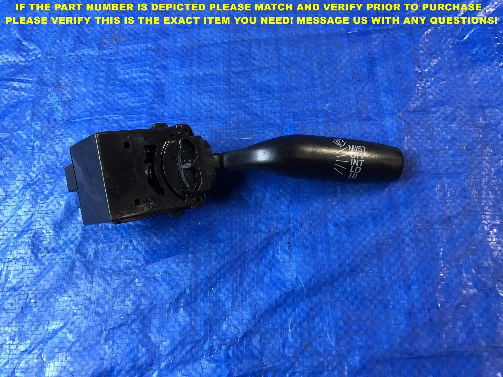 OEM 2000 2001 2002 2003 HONDA S2000 WINDSHIELD WIPER SWITCH #10010