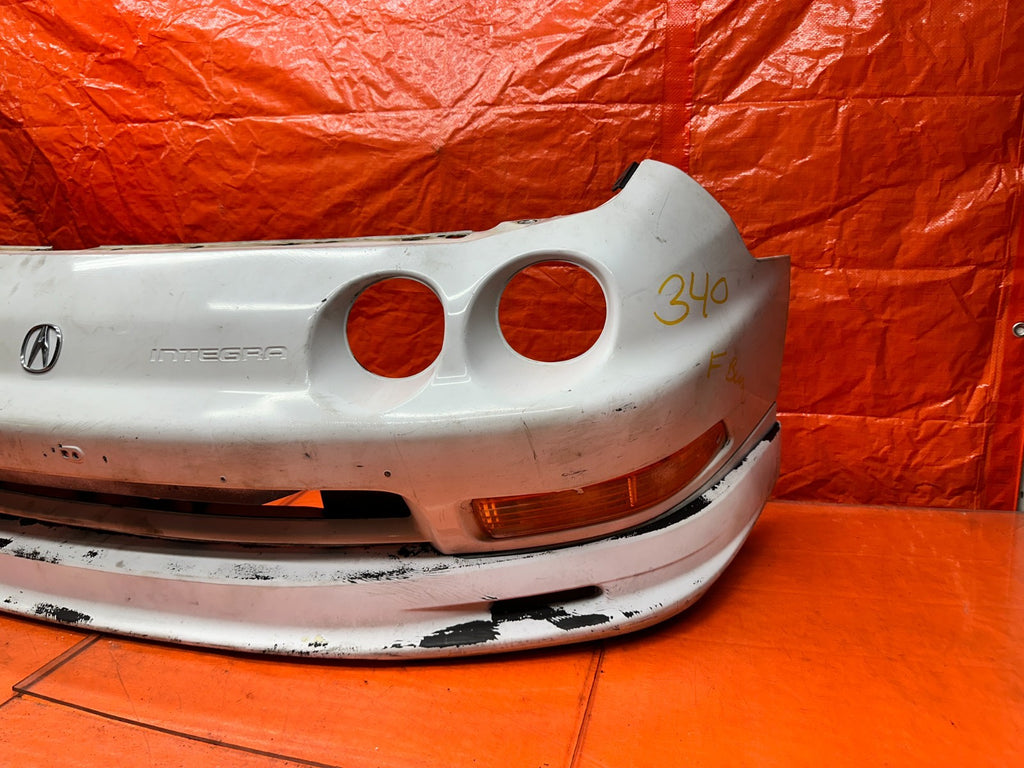 94-01 ACURA INTEGRA FRONT BUMPER COVER ASSEMBLY WITH MUGEN LIP OEM #3406