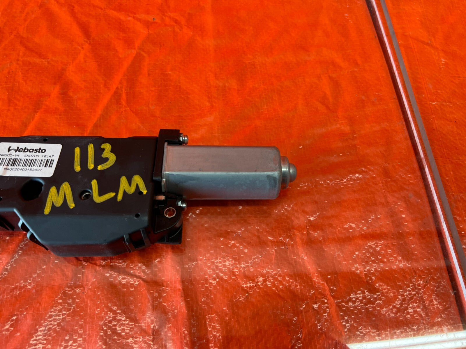 14 20 INFINITI Q50   SUNROOF MOONROOF SLIDING ROOF   MOTOR   OEM FACTORY OE #1133