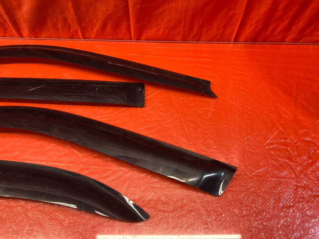 96 00 HONDA CIVIC   SEDAN   WINDOW VISOR SET   LEFT RIGHT FRONT REAR   #1273