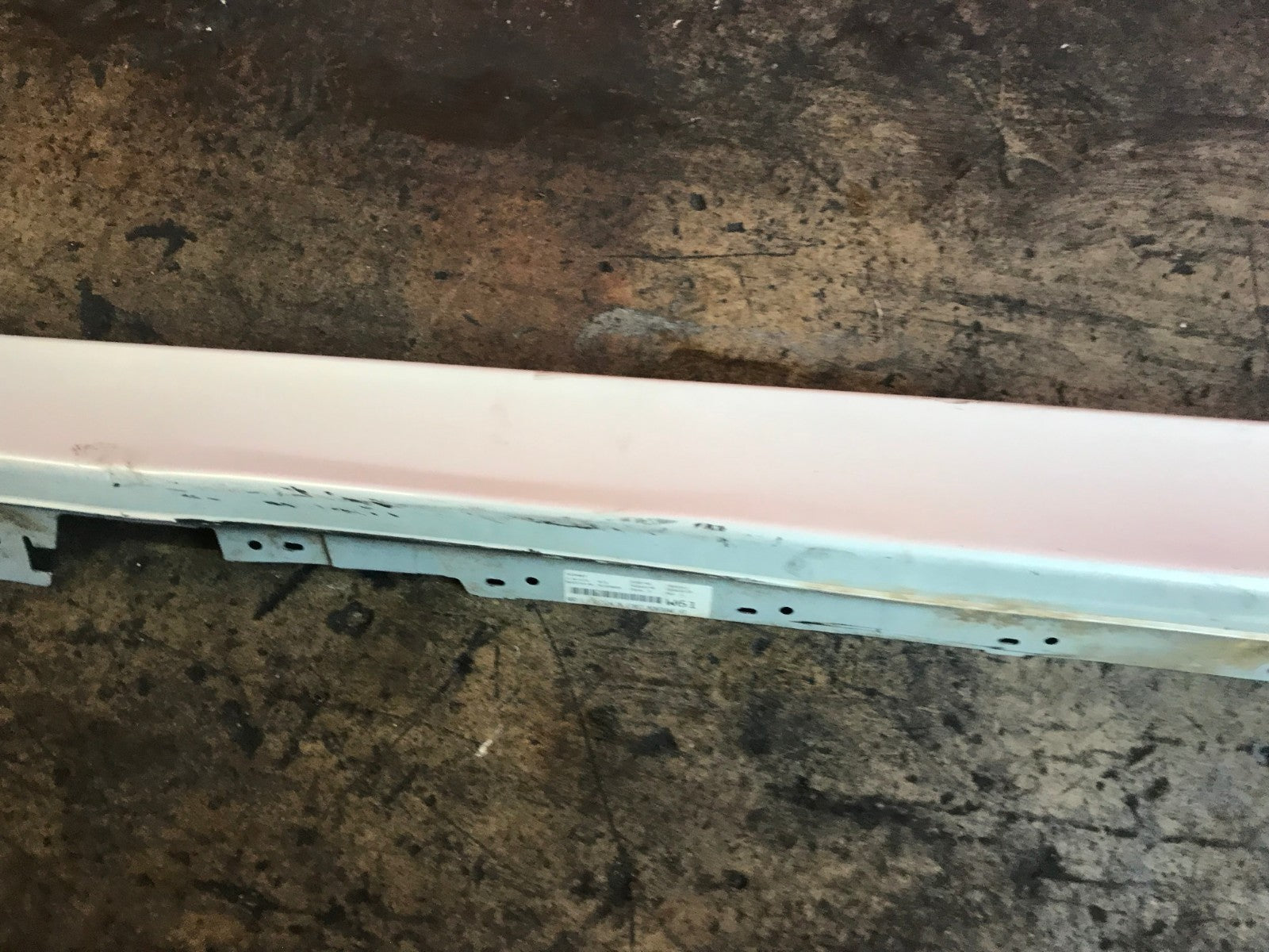 OEM 2014 14 BMW 328i SEDAN DRIVER LEFT SIDE SKIRT ROCKER PANEL ALPINE WHITE4