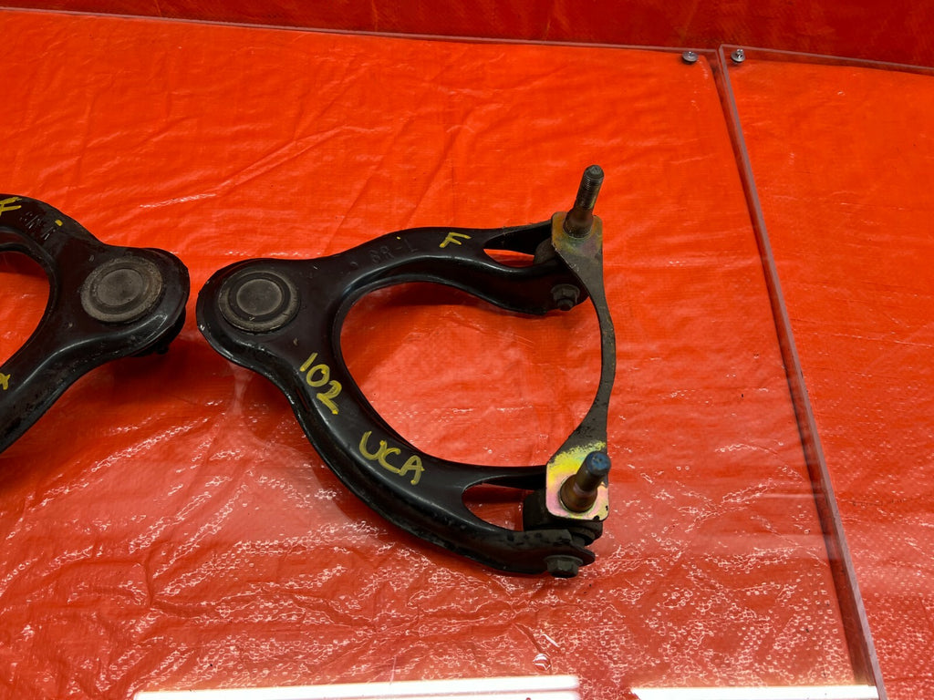 94 01 ACURA INTEGRA   FRONT   UPPER CONTROL ARM SET OF 2   LEFT RIGHT   OEM #1024