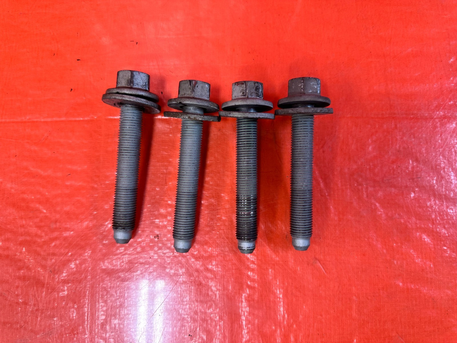 10 16 HYUNDAI GENESIS COUPE 3.8L   FRONT SUBFRAME CROSSMEMBER K FRAME BOLTS 3022