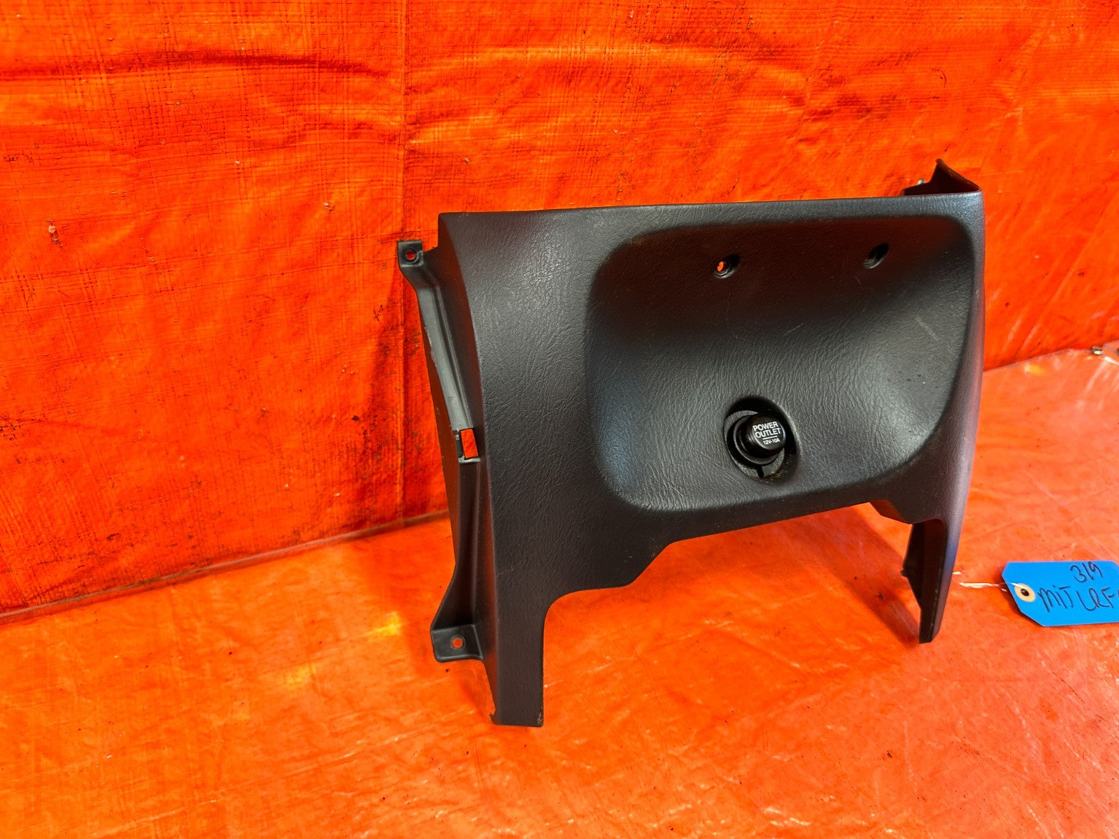 96 00 HONDA CIVIC   12V 12 VOLT CENTER CONSOLE DASH TRIM INSERT OEM #3194