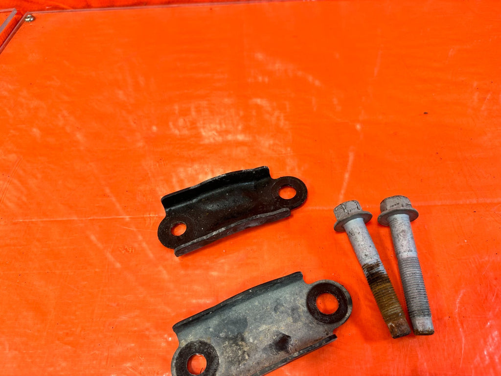 12 15 HONDA CIVIC SI   POWER STEERING RACK BOLTS BRACKETS HARDWARE   OEM #2697