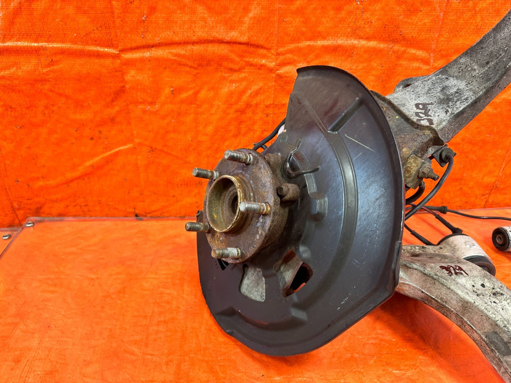 08 15 INFINITI G37 Q60 RWD LEFT FRONT SPINDLE KNUCKLE UPPER LOWER ARMS #3298
