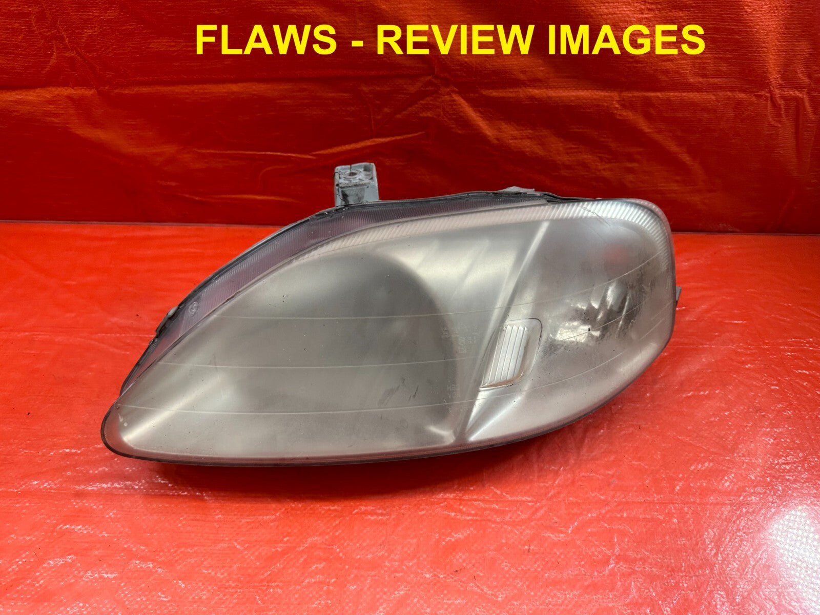 99 00 HONDA CIVIC   HEADLIGHT HEADLAMP   DRIVER LEFT SIDE   OEM   FLAW    #1950