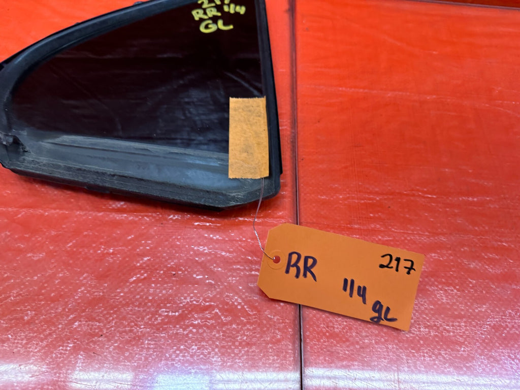 08 15 LANCER EVOLUTION X EVO 10  RIGHT REAR 1/4 QUARTER GLASS WINDOW 2172