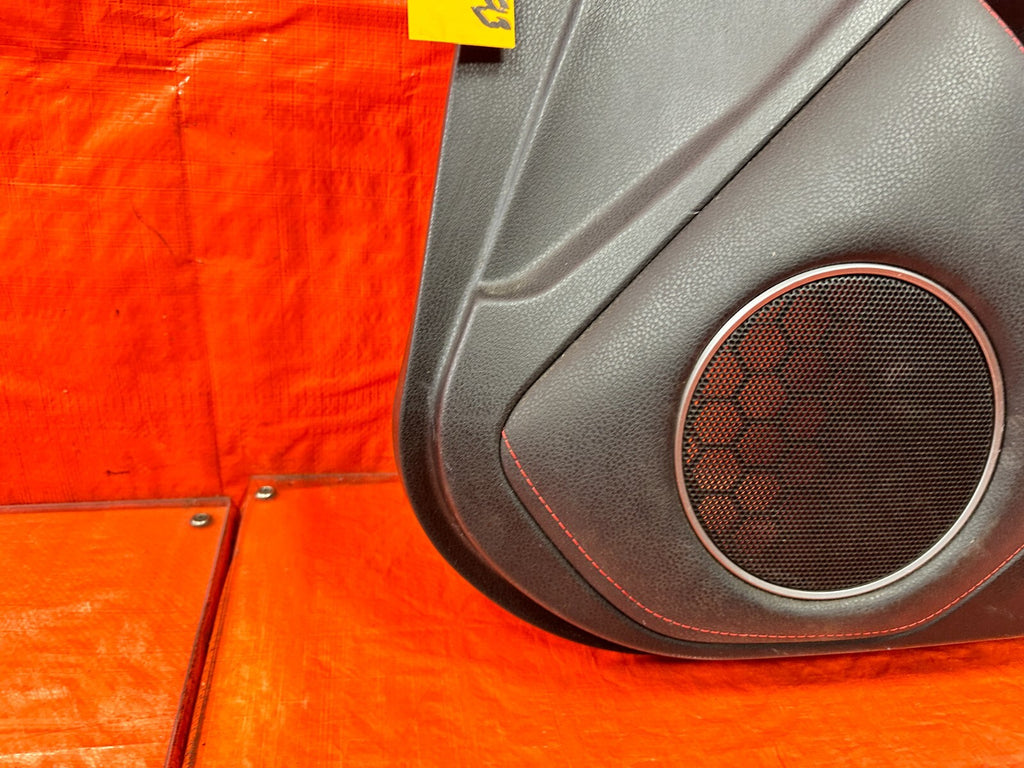 14 16 SCION FRS   PASSENGER RIGHT FRONT DOOR PANEL CARD INSERT LINING   OEM #29311
