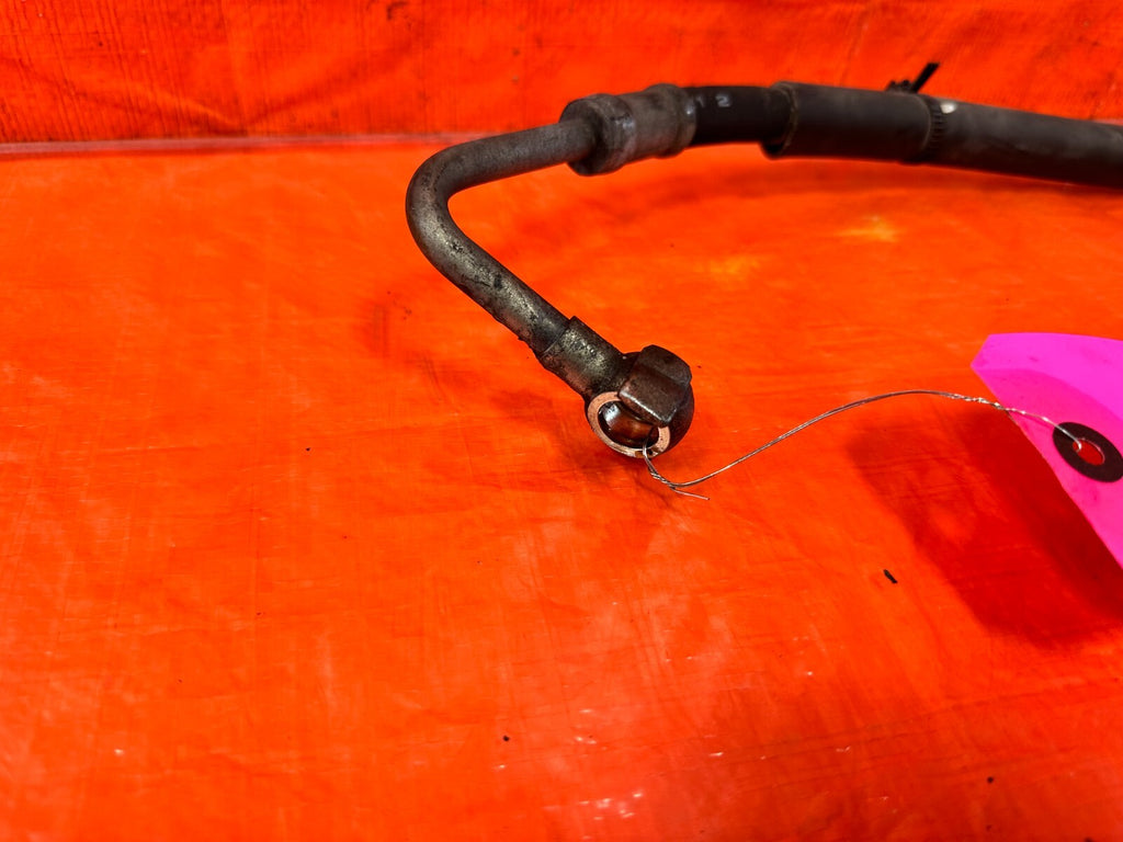 08 14 SUBARU IMPREZA WRX STI   EJ257 HIGH PRESSURE POWER STEERING HOSE LINE PIPE5