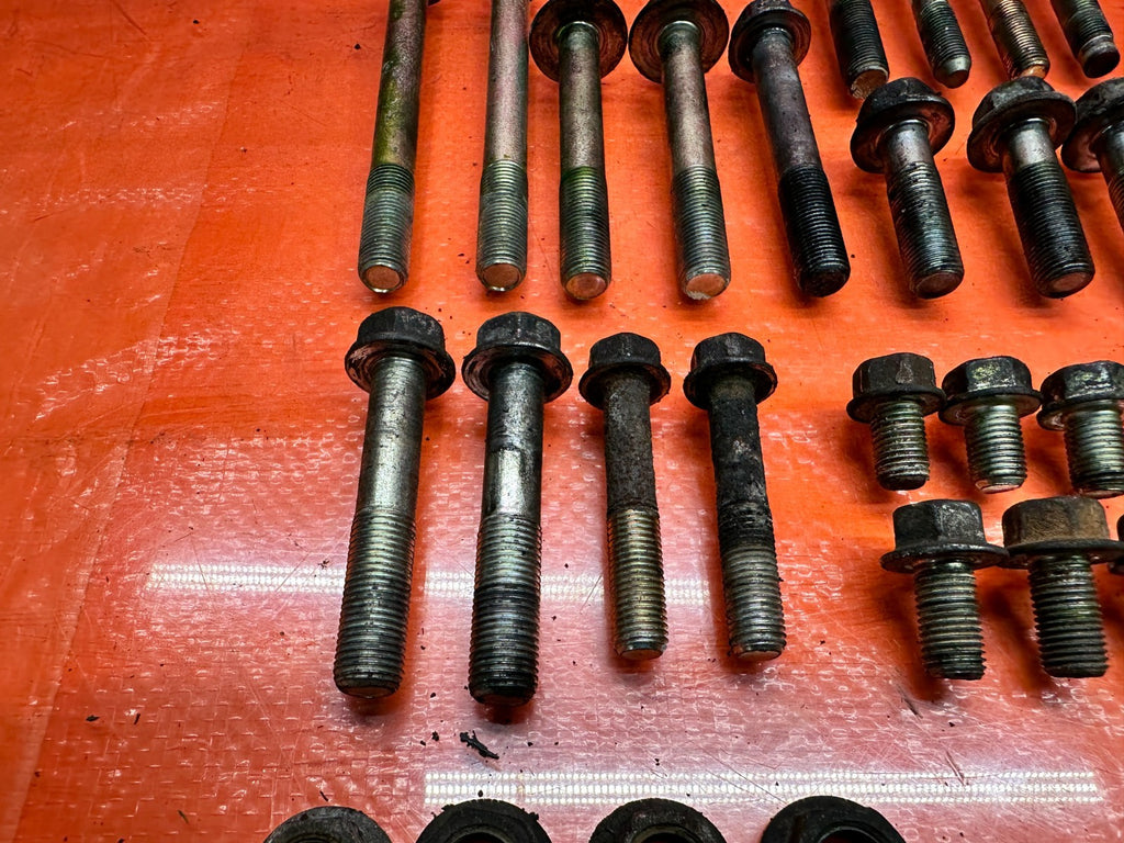 04 08 ACURA TSX 2.4L ENGINE MOUNT AND BRACKET HARDWARE BOLTS OEM #3306